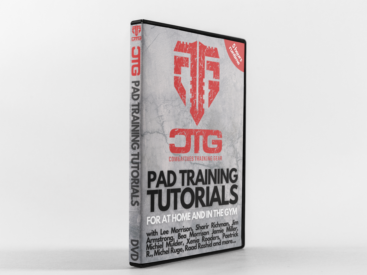Combatives Training Pad Training Tutorials DVD for at home and in the Gym